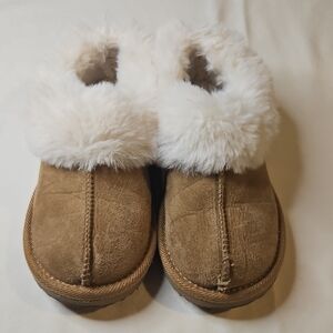 Clog Slippers Faux Fur Cat & Jack Size 13